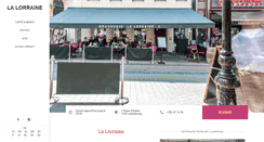 Desktop Screenshot of lalorraine-restaurant.lu